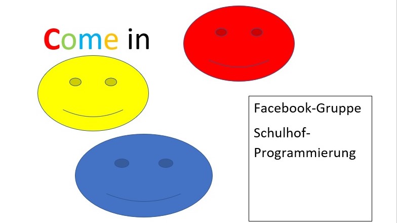 programmiergruppe für Anfänger - Facebook-Gruppe- Schulhof-programmierung 