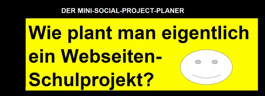 schulprojekt starten