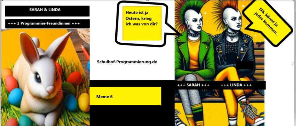 developing schulhof programmierung